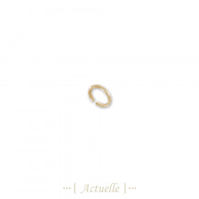 60pcs 5.5x7.5mm Oval Jump Ring wire 1.2 mm