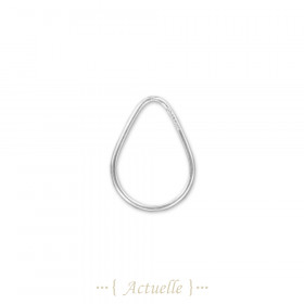 10pcs anneau soudé 22mm goutte