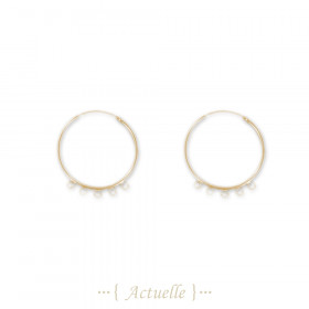 Creoles with welded rings