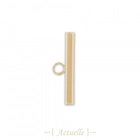 Tubo T BAR 26x3,5mm + anillo soldado