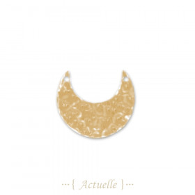 Hammered crescent moon