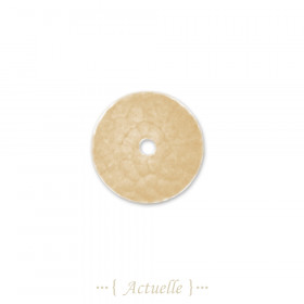 Pastilla golpeada calada 19mm