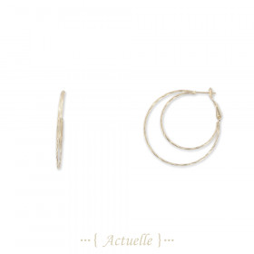 Arete luna doble criollas