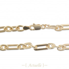 Alternate oval chain x3 150x45cm