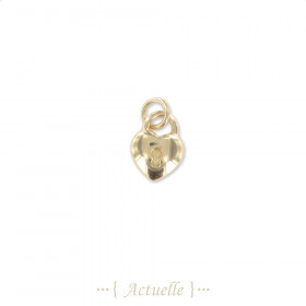 Pendant heart padlock