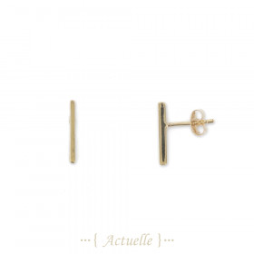 Earrings smooth bar