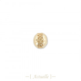 Composant perle ronde grillage