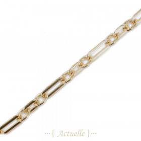 Alternate oval chain x3 150x45cm