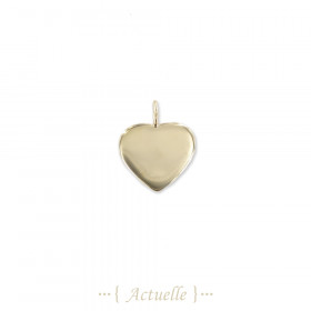 Colgante corazón liso