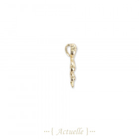 Pendant snake with CZ