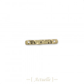 Barette fine martelée 20mm