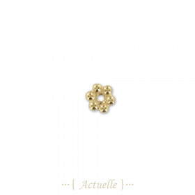 Perles de six boules plates