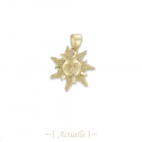 Pendentif soleil mat