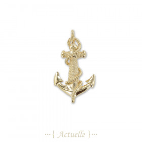 Pendant anchor and coiled rope
