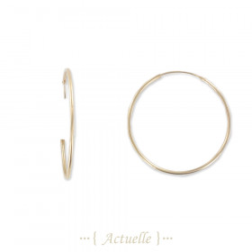 Pendiente de aro flexible