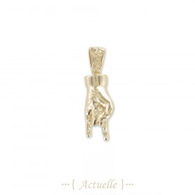 Pendentif symbole corne du diable