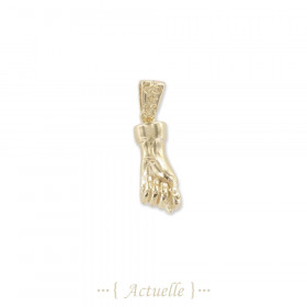 Thumb between index and middle finger pendant