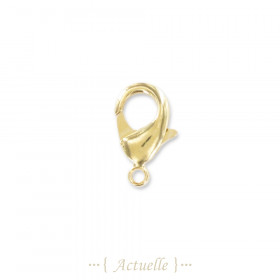 Lobster clasp double glued rings 14mm