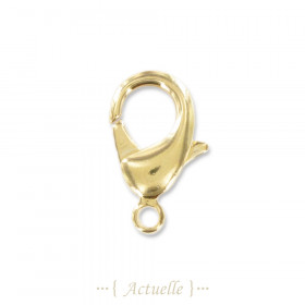 Lobster clasp double glued rings 14mm