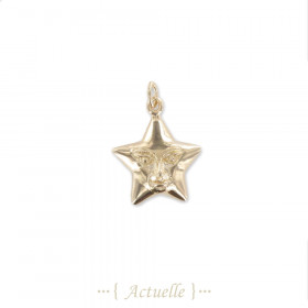 Star face pendant
