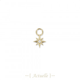 Mini CZ star pendant