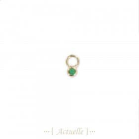 Colgante pequeño redondo 3mm CZ