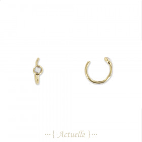 CZ ear ring earring