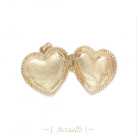 Colgante cassolette en forma de corazon