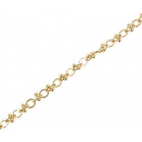 Round link and double balls chain