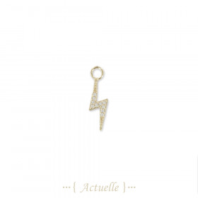 Lightning pendant CZ