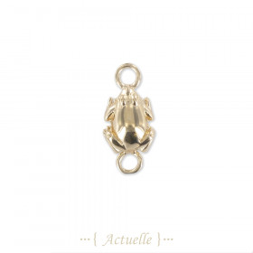 Frog pendant two rings