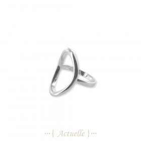 Anillo ovalado curvo