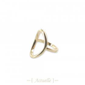 Anillo ovalado curvo