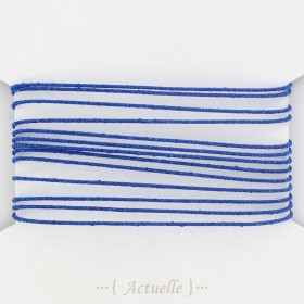 Hilo de lurex 0,6mm brillo azul rea