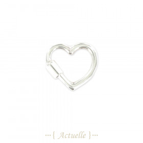 Heart to screw clasp