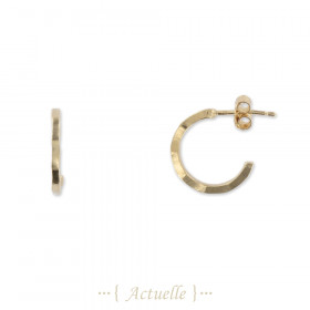 Segmented circle earrings-15
