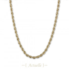 Double twist necklace
