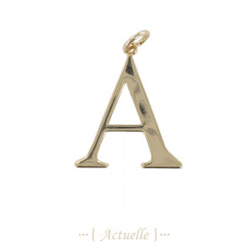 Capital letter A pendant