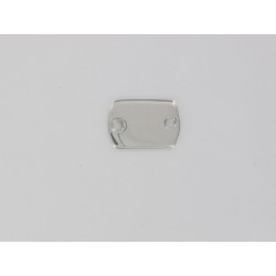 Placa Rect.redondeado 15x10mm+2 hoyos