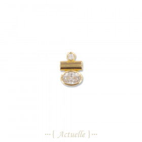 Double oval and round tube component CZ