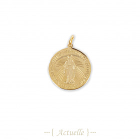 Miraculous virgin medal pendant