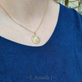 Angel medal pendant