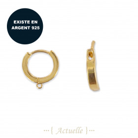 Small smooth hoop earrings simple rings