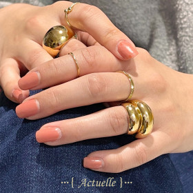 Thick domed ring