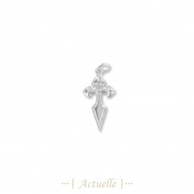 Arrow cross pendant 22mm