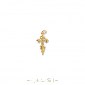 Arrow cross pendant 22mm