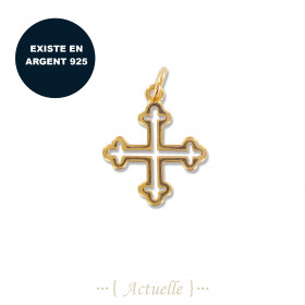 Small orthodox cross pendant