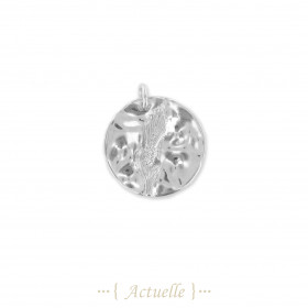Pendentif épi de blé martelé