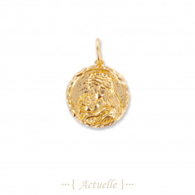 Textured pendant The Virgin and Child