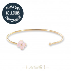 Open flower bangle